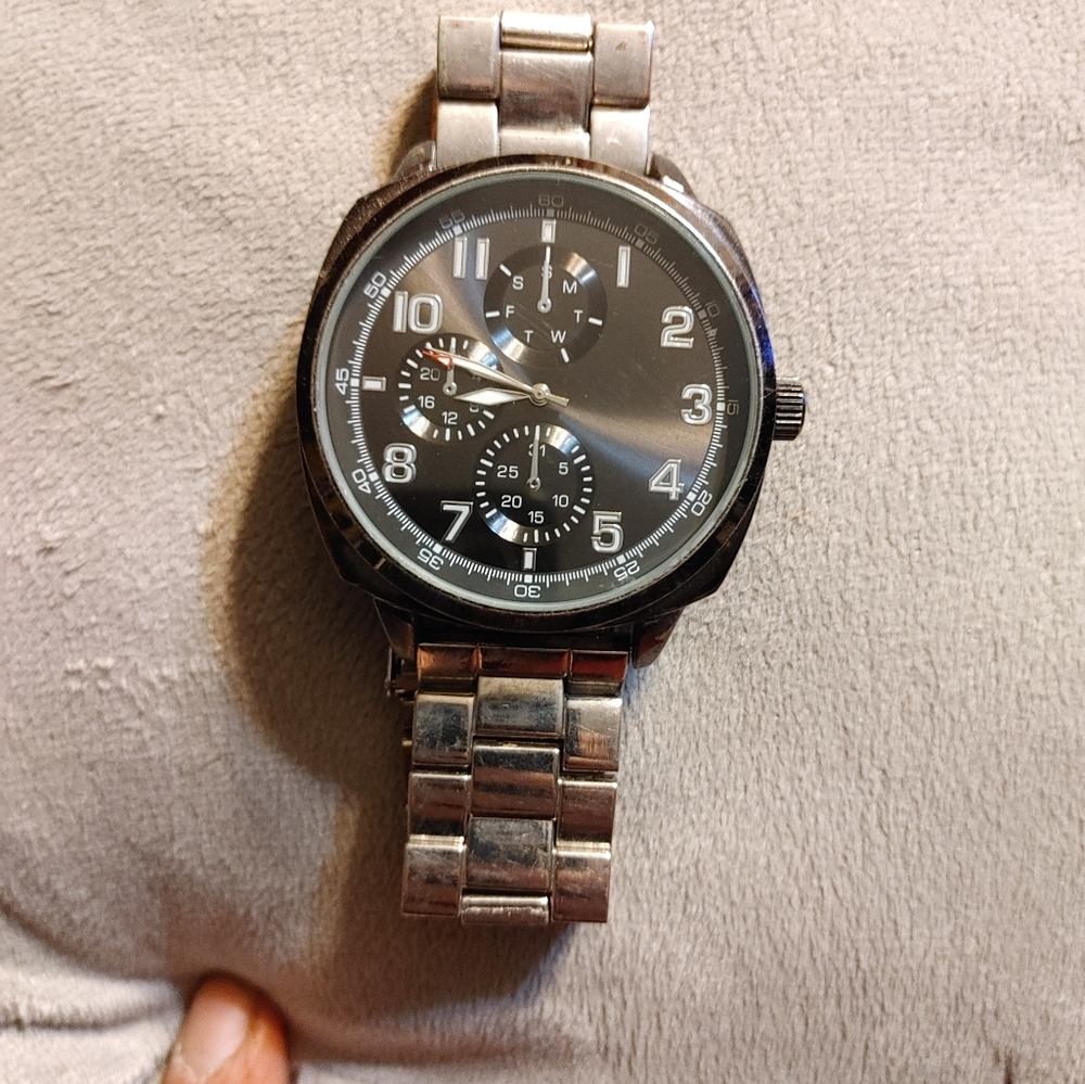 Mens Fasion Big Face Watch